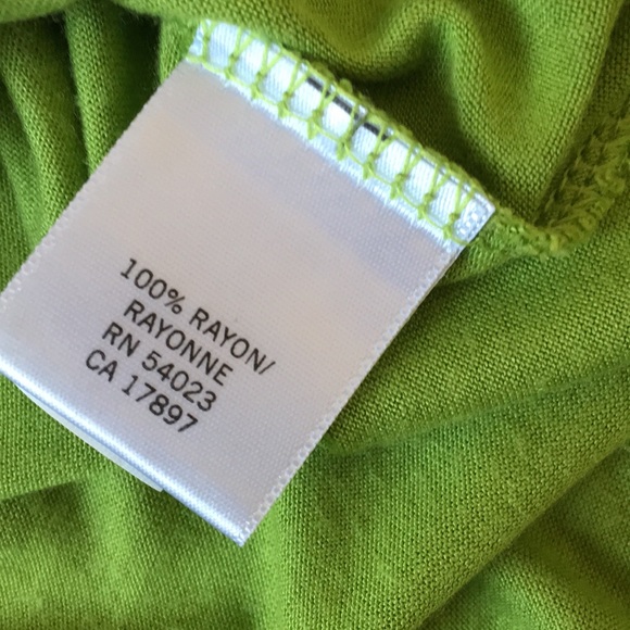 Banana Republic Green Sleeveless Top Size Small Petite - Picture 6 of 7